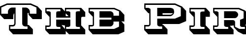 Font : LHF-Burbank-Shadow Custom Text : The Pirate Way Test your own text here Click to download or to view this font on a tshirt that can be custom printed in Bali