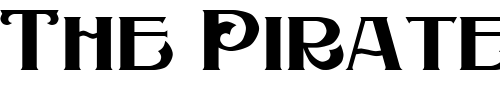 Font : LHF-Cigar-Shop-Corona Custom Text : The Pirate Way Test your own text here Click to download or to view this font on a tshirt that can be custom printed in Bali