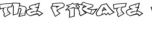 Font : LHF-Def-Writer-BASE Custom Text : The Pirate Way Test your own text here Click to download or to view this font on a tshirt that can be custom printed in Bali