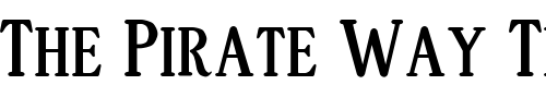 Font : LHF-Fairground-BETA Custom Text : The Pirate Way Test your own text here Click to download or to view this font on a tshirt that can be custom printed in Bali