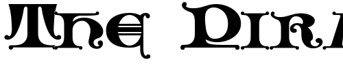 Font : LHF-Henderson-Church-Regular Custom Text : The Pirate Way Test your own text here Click to download or to view this font on a tshirt that can be custom printed in Bali