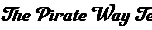 Font : LHF-Milkman Custom Text : The Pirate Way Test your own text here Click to download or to view this font on a tshirt that can be custom printed in Bali