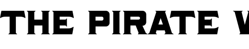 Font : LHF-Naylorville Custom Text : The Pirate Way Test your own text here Click to download or to view this font on a tshirt that can be custom printed in Bali