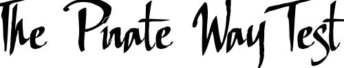 Font : LHF-Scriptana-COND Custom Text : The Pirate Way Test your own text here Click to download or to view this font on a tshirt that can be custom printed in Bali