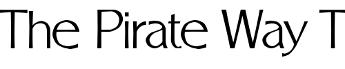 Font : LHF-Stevens-Percepta-BETA-SLIM Custom Text : The Pirate Way Test your own text here Click to download or to view this font on a tshirt that can be custom printed in Bali