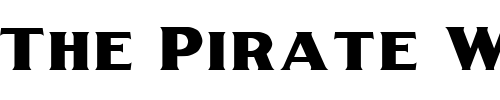 Font : LHF-Thick-and-Thin-BETA-SERIF Custom Text : The Pirate Way Test your own text here Click to download or to view this font on a tshirt that can be custom printed in Bali