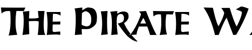 Font : LHF-Uncial-Caps Custom Text : The Pirate Way Test your own text here Click to download or to view this font on a tshirt that can be custom printed in Bali