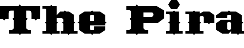 Font : LHF-Wall-Dog-BASE Custom Text : The Pirate Way Test your own text here Click to download or to view this font on a tshirt that can be custom printed in Bali
