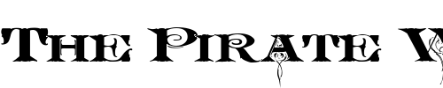Font : LHFFancyRomanATK Custom Text : The Pirate Way Test your own text here Click to download or to view this font on a tshirt that can be custom printed in Bali