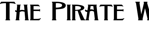 Font : LHFGrantAntique Custom Text : The Pirate Way Test your own text here Click to download or to view this font on a tshirt that can be custom printed in Bali