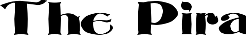 Font : LHFHendersonRoman Custom Text : The Pirate Way Test your own text here Click to download or to view this font on a tshirt that can be custom printed in Bali