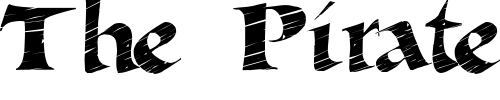 Font : LHFLisaDistressed Custom Text : The Pirate Way Test your own text here Click to download or to view this font on a tshirt that can be custom printed in Bali