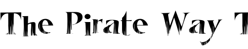 Font : LHFMisterSpookyREG Custom Text : The Pirate Way Test your own text here Click to download or to view this font on a tshirt that can be custom printed in Bali