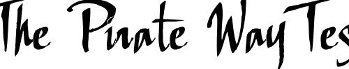 Font : LHFScriptanaCOND Custom Text : The Pirate Way Test your own text here Click to download or to view this font on a tshirt that can be custom printed in Bali