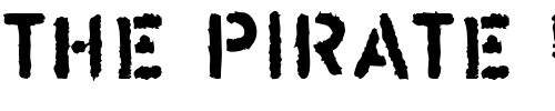 Font : LLAlarm Custom Text : The Pirate Way Test your own text here Click to download or to view this font on a tshirt that can be custom printed in Bali