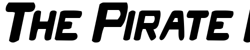 Font : LM-Caps-Italic Custom Text : The Pirate Way Test your own text here Click to download or to view this font on a tshirt that can be custom printed in Bali