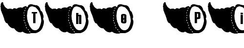 Font : LMS-Cornicopia-of-Thanks Custom Text : The Pirate Way Test your own text here Click to download or to view this font on a tshirt that can be custom printed in Bali