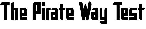 Font : La-Reyna-Catalina-NF Custom Text : The Pirate Way Test your own text here Click to download or to view this font on a tshirt that can be custom printed in Bali