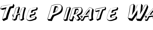 Font : LaPlayaOutlineSCapsSSK Custom Text : The Pirate Way Test your own text here Click to download or to view this font on a tshirt that can be custom printed in Bali