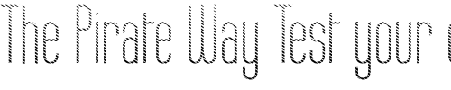 Font : Labtop-Candy Custom Text : The Pirate Way Test your own text here Click to download or to view this font on a tshirt that can be custom printed in Bali
