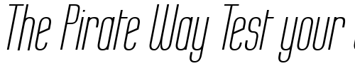 Font : Labtop-Italic Custom Text : The Pirate Way Test your own text here Click to download or to view this font on a tshirt that can be custom printed in Bali