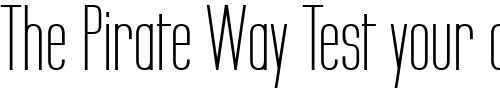 Font : Labtop-Secundo Custom Text : The Pirate Way Test your own text here Click to download or to view this font on a tshirt that can be custom printed in Bali