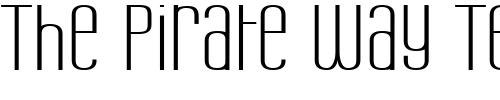 Font : Labtop-Unicase-Wide Custom Text : The Pirate Way Test your own text here Click to download or to view this font on a tshirt that can be custom printed in Bali