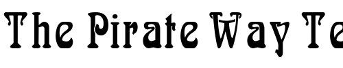 Font : LaliqueCondensed Custom Text : The Pirate Way Test your own text here Click to download or to view this font on a tshirt that can be custom printed in Bali