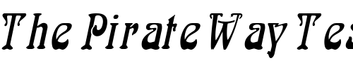 Font : LaliqueLightItalic Custom Text : The Pirate Way Test your own text here Click to download or to view this font on a tshirt that can be custom printed in Bali