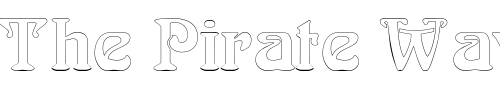 Font : LaliqueOutline Custom Text : The Pirate Way Test your own text here Click to download or to view this font on a tshirt that can be custom printed in Bali