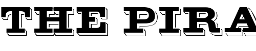 Font : LaminaCapsSSK Custom Text : The Pirate Way Test your own text here Click to download or to view this font on a tshirt that can be custom printed in Bali