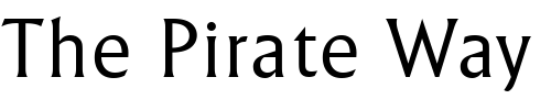 Font : LapidarSerNo2URWTLig Custom Text : The Pirate Way Test your own text here Click to download or to view this font on a tshirt that can be custom printed in Bali