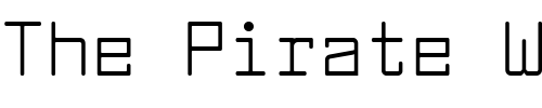 Font : Larabiefont Custom Text : The Pirate Way Test your own text here Click to download or to view this font on a tshirt that can be custom printed in Bali