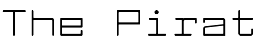 Font : Larabiefont-Extended Custom Text : The Pirate Way Test your own text here Click to download or to view this font on a tshirt that can be custom printed in Bali