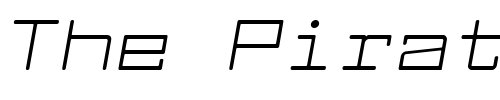 Font : Larabiefont-Extended-Italic Custom Text : The Pirate Way Test your own text here Click to download or to view this font on a tshirt that can be custom printed in Bali