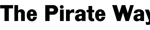 Font : Largo_Becker Custom Text : The Pirate Way Test your own text here Click to download or to view this font on a tshirt that can be custom printed in Bali