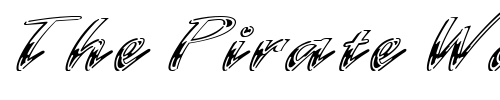 Font : Laser-ICG-Chrome Custom Text : The Pirate Way Test your own text here Click to download or to view this font on a tshirt that can be custom printed in Bali