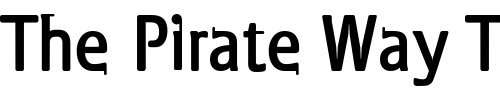 Font : Latext-Bold Custom Text : The Pirate Way Test your own text here Click to download or to view this font on a tshirt that can be custom printed in Bali