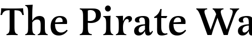 Font : LatienneTMed Custom Text : The Pirate Way Test your own text here Click to download or to view this font on a tshirt that can be custom printed in Bali