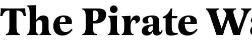 Font : Latienne_Becker_Bold Custom Text : The Pirate Way Test your own text here Click to download or to view this font on a tshirt that can be custom printed in Bali