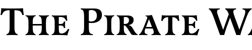 Font : Latienne_Becker_Caps_Med Custom Text : The Pirate Way Test your own text here Click to download or to view this font on a tshirt that can be custom printed in Bali