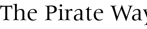 Font : Latin725-BT-Roman Custom Text : The Pirate Way Test your own text here Click to download or to view this font on a tshirt that can be custom printed in Bali
