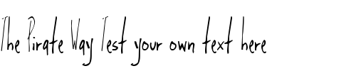 Font : Latté Custom Text : The Pirate Way Test your own text here Click to download or to view this font on a tshirt that can be custom printed in Bali