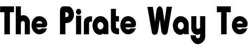 Font : Lauren-Condensed-Bold Custom Text : The Pirate Way Test your own text here Click to download or to view this font on a tshirt that can be custom printed in Bali