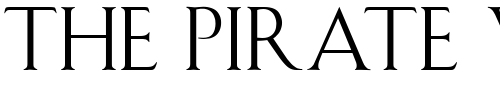 Font : LaurinText Custom Text : The Pirate Way Test your own text here Click to download or to view this font on a tshirt that can be custom printed in Bali