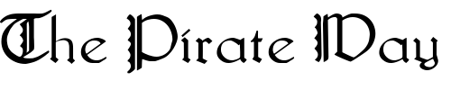 Font : Lautenbach-Zierversalien Custom Text : The Pirate Way Test your own text here Click to download or to view this font on a tshirt that can be custom printed in Bali