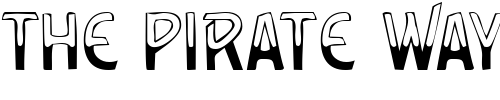 Font : LeakinDisplayCapsSSK Custom Text : The Pirate Way Test your own text here Click to download or to view this font on a tshirt that can be custom printed in Bali
