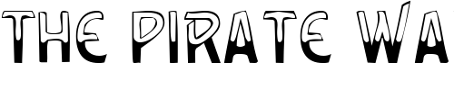 Font : LeakinDisplayCapsSSK-Regular Custom Text : The Pirate Way Test your own text here Click to download or to view this font on a tshirt that can be custom printed in Bali
