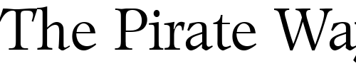 Font : Leamington-Serial-Light-Regular Custom Text : The Pirate Way Test your own text here Click to download or to view this font on a tshirt that can be custom printed in Bali