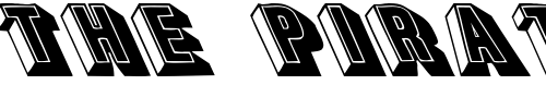 Font : Lee-CapsLeftie Custom Text : The Pirate Way Test your own text here Click to download or to view this font on a tshirt that can be custom printed in Bali